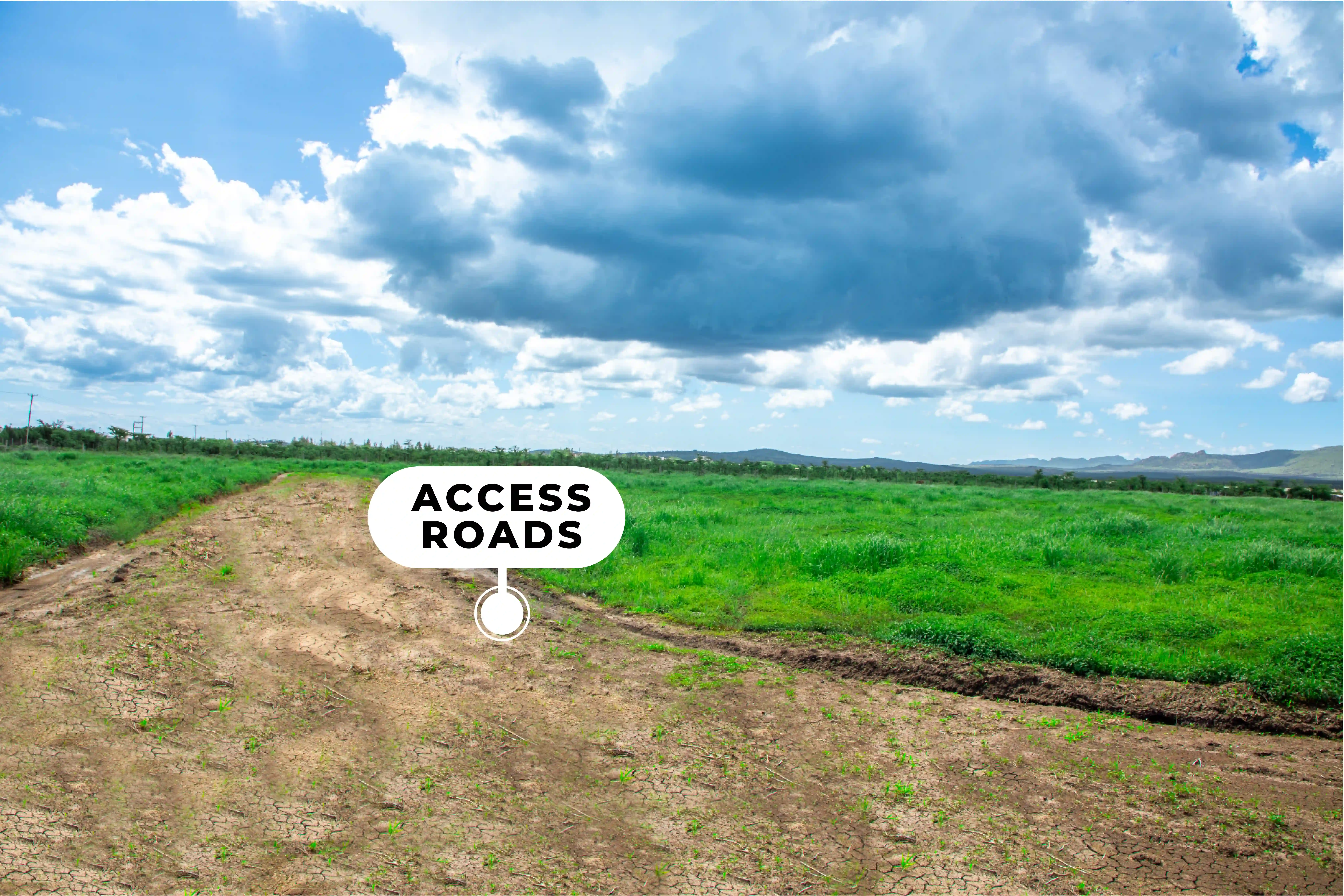 Ol Saruni access roads