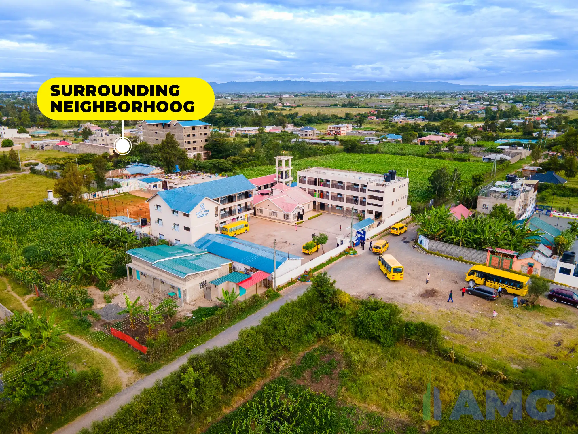 Joska Prime Drone Shot Surrounding Neighborhood